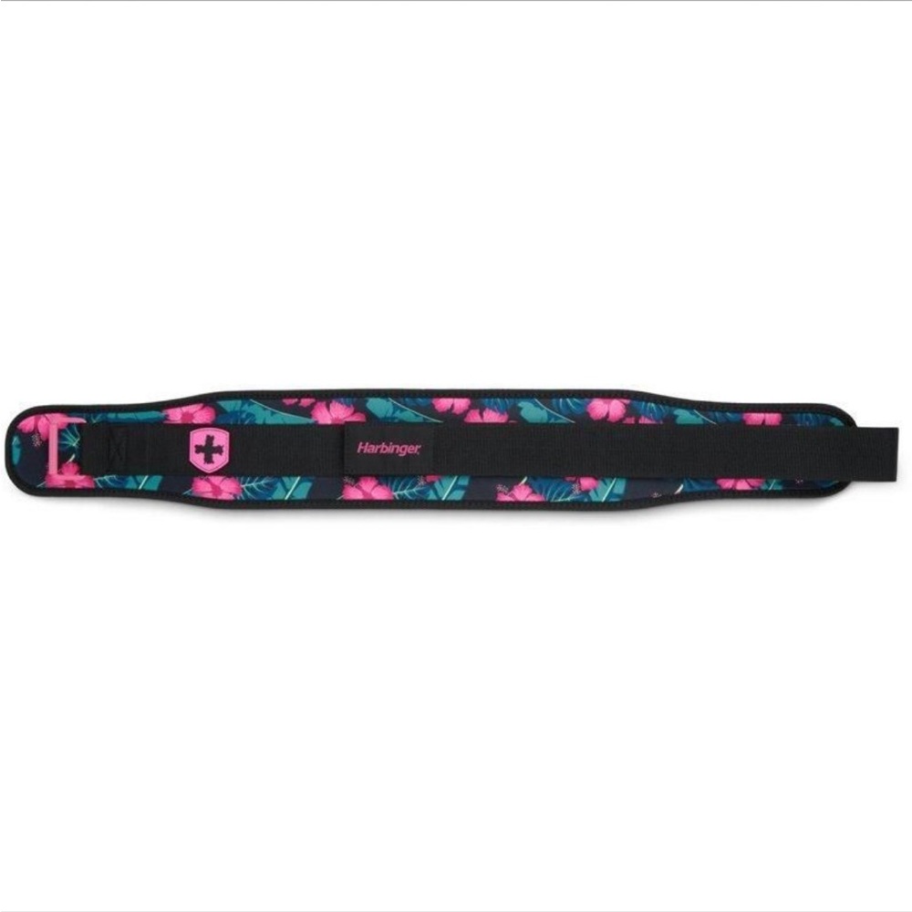 Harbinger Women's Floral Weightlifting Belt size large NWOT!
